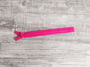 Usynlig Lynlås 4mm - Pink (60CM) Usynlig Lynlås 4mm - Pink (60CM)