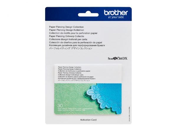 Brother ScanNcut Card For Paper Piercing Design Collection (SDX Modeller)