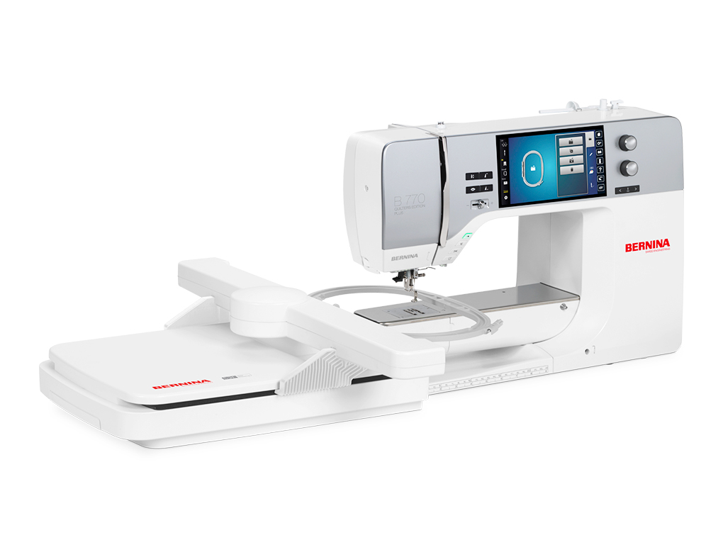 Bernina 770 QE PLUS Inkl. BSR & Broderimodul Bernina 770 QE PLUS Inkl. BSR & Broderimodul