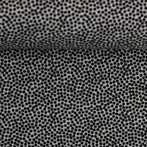 Dotty, 2mm. prikker, Sort/Grå Dotty, 2mm. prikker, Sort/Grå