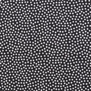 Dotty, 2mm. prikker, Hvid/Sort Dotty, 2mm. prikker, Hvid/Sort