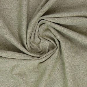 Canvas, Hør Look, Ekstra Bred, Meleret Khaki, Rita Canvas, Hør Look, Ekstra Bred, Meleret Khaki, Rita