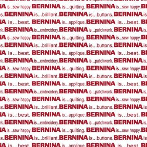 "BERNINA IS...", BENARTEX STUDIO "BERNINA IS...", BENARTEX STUDIO