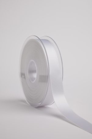 Satinbånd 40 mm. (Blank/Hvid Col.401) Satinbånd 40 mm. (Blank/Hvid Col.401)