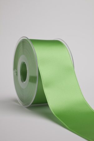 Satinbånd 40 mm. (Forårsgrøn Col.813) Satinbånd 40 mm. (Forårsgrøn Col.813)