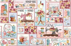 Sewing Patchwork, Multi, Sew In Love Sewing Patchwork, Multi, Sew In Love