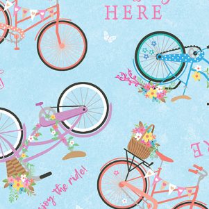 Panel (60x110 cm.), "ENJOY THE RIDE", BLUE Panel (60x110 cm.), "ENJOY THE RIDE", BLUE