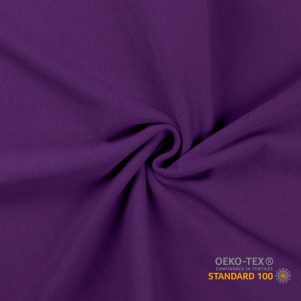 Rundstrikket Rib, Sort Rundstrikket Rib, Sort