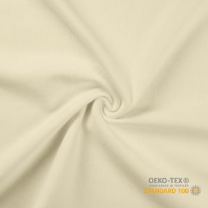 Rundstrikket Rib, Sort Rundstrikket Rib, Sort