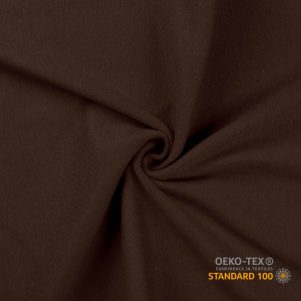 Rundstrikket Rib, Sort Rundstrikket Rib, Sort