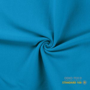 Rundstrikket Rib, Sort Rundstrikket Rib, Sort