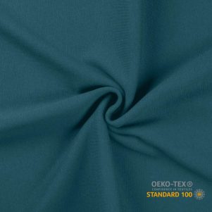 Rundstrikket Rib, Sort Rundstrikket Rib, Sort