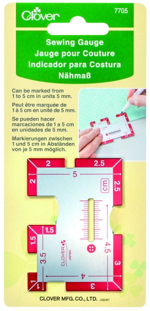 Clover metal sømometer