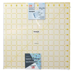 Prym Omnigrid Quiltelineal 12.5x12.5 Inch. Prym Omnigrid Quiltelineal 12.5x12.5 Inch.