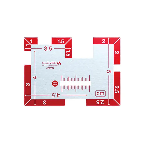 Clover metal sømometer Clover metal sømometer