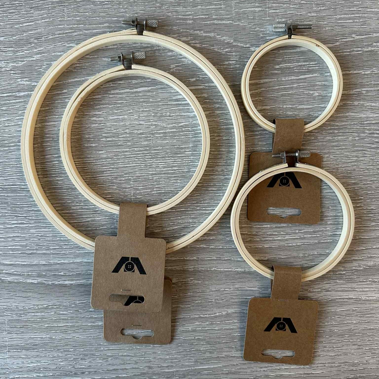 Broderiramme/ring, bambus Ø12,5 cm Broderiramme/ring, bambus Ø12,5 cm