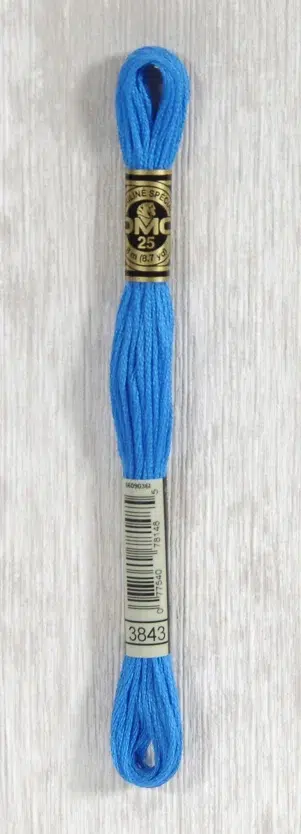 DMC "Mouliné Spécial" (Emerald, 3850) DMC "Mouliné Spécial" (Emerald, 3850)