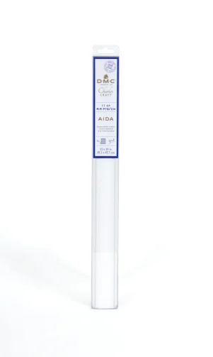 DMC AIDA: 11CT - 4,4 PTS/CM. (38,1x45,7 cm.) BLANC (Kridhvid) DMC AIDA: 11CT - 4,4 PTS/CM. (38,1x45,7 cm.) BLANC (Kridhvid)