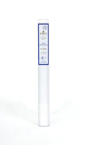 DMC AIDA: 11CT - 4,4 PTS/CM. (38,1x45,7 cm.) BLANC (Kridhvid) DMC AIDA: 11CT - 4,4 PTS/CM. (38,1x45,7 cm.) BLANC (Kridhvid)