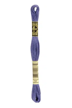 DMC "Mouliné Spécial" (Dusty Violet, 31) DMC "Mouliné Spécial" (Dusty Violet, 31)