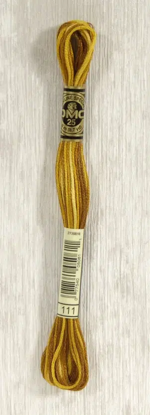 DMC "Mouliné Spécial" (Burnt Savannah Ombre, 111) DMC "Mouliné Spécial" (Burnt Savannah Ombre, 111)