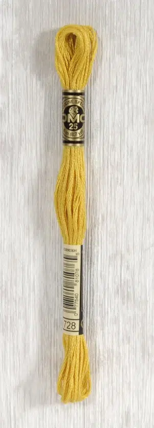 DMC "Mouliné Spécial" (Khaki, 730) DMC "Mouliné Spécial" (Khaki, 730)