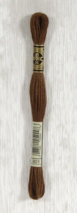 DMC "Mouliné Spécial" (Cotton, 822) DMC "Mouliné Spécial" (Cotton, 822)