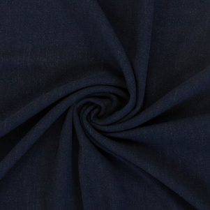 Viskose/hør, Blågrøn Viskose/hør, Blågrøn