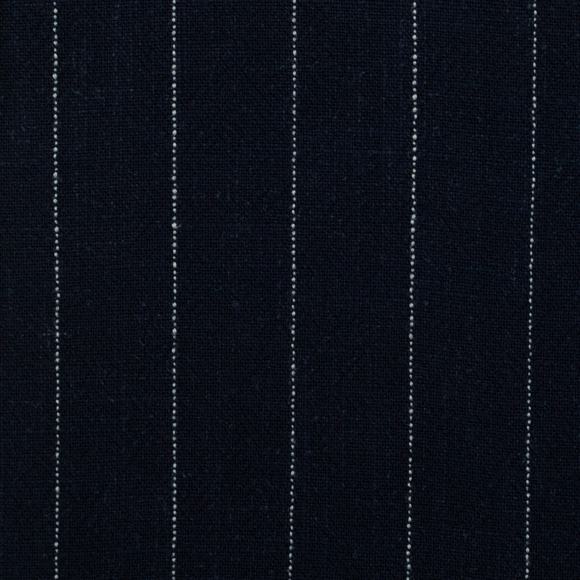 Viskose/hør, nålestribet, mørkeblå/hvid, Landshut Viskose/hør, nålestribet, mørkeblå/hvid, Landshut