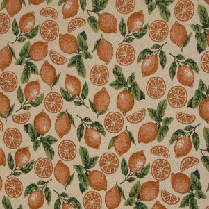 Gobelin, citrusfrugter, Edith Gobelin, citrusfrugter, Edith