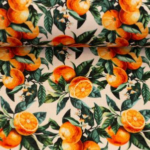 Fast bomuld m/Citroner Fast bomuld m/Citroner