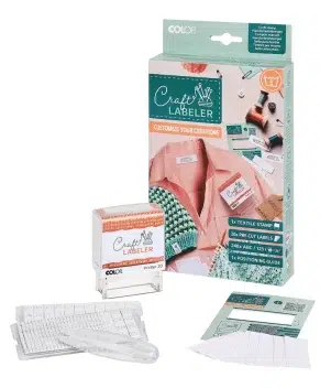 Craft labeler stempel sæt, lav dine egne textilmærker Craft labeler stempel sæt, lav dine egne textilmærker