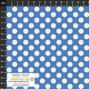 Bomuldsjersey m/hjerter, Multifarvet, Avalana Bomuldsjersey m/hjerter, Multifarvet, Avalana