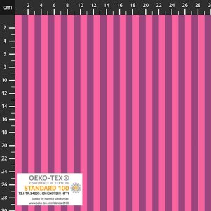 Bomuldsjersey m/hjerter, Multifarvet, Avalana Bomuldsjersey m/hjerter, Multifarvet, Avalana