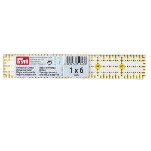 Prym Omnigrid Quiltelineal,1 x 6 inch. Prym Omnigrid Quiltelineal,1 x 6 inch.