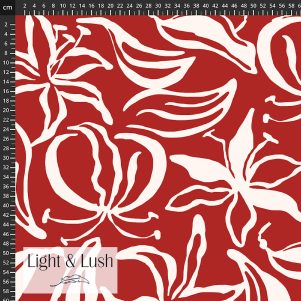 Twill Vævet Viskose m/grafisk print, "Light & Lush 25 summer" Twill Vævet Viskose m/grafisk print, "Light & Lush 25 summer"