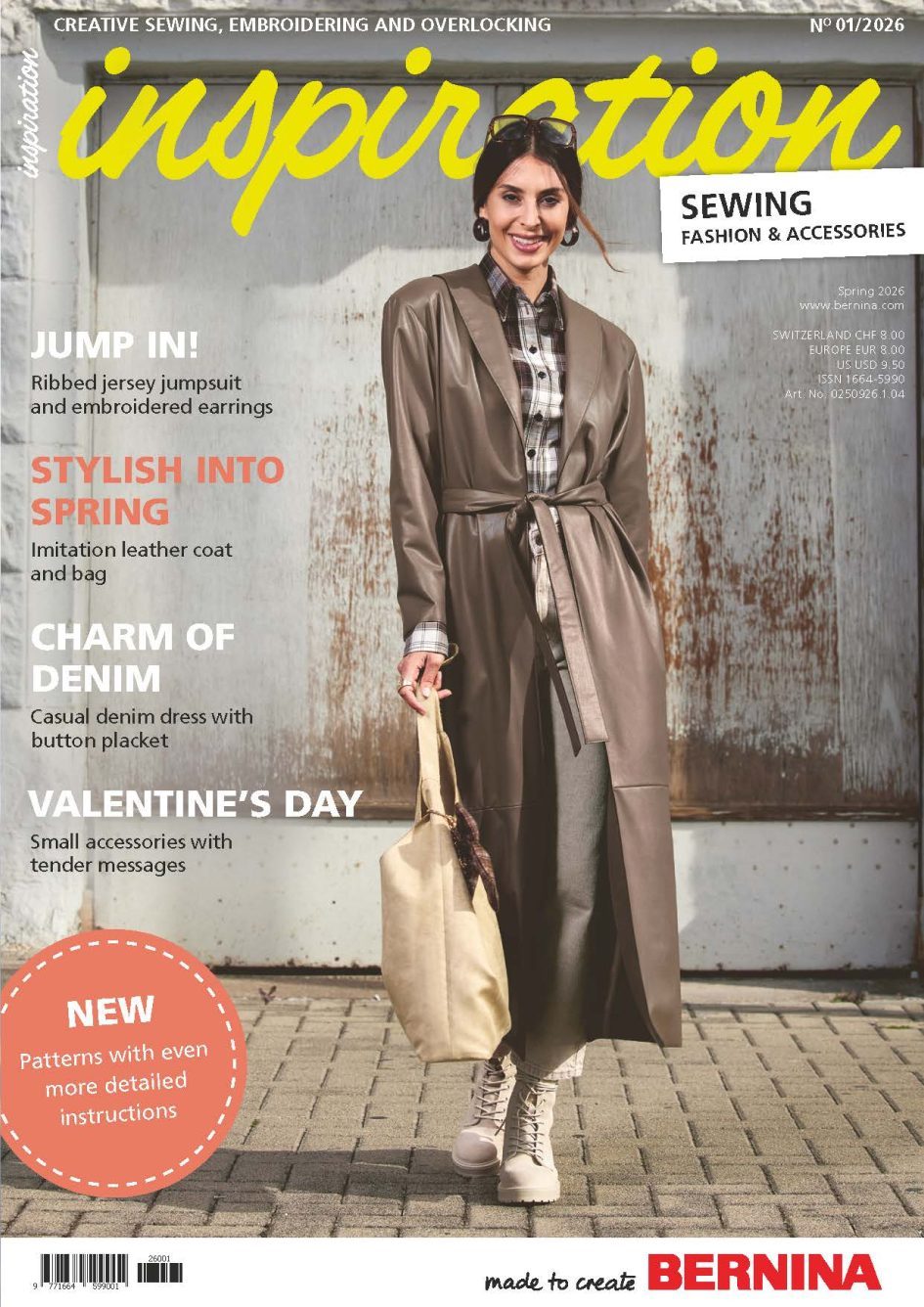 Bernina - Inspiration 1/2026 Bernina - Inspiration 1/2026