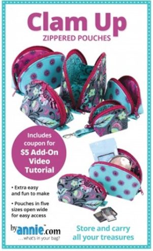 By Annie-Zip Clam Up By Annie-Zip Clam Up