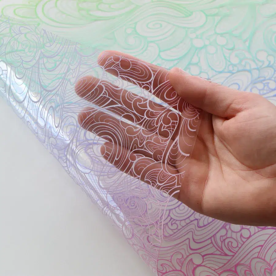 Klar vinylark m/print (18"x25") - "Making Waves" (Floral Reef) Klar vinylark m/print (18"x25") - "Making Waves" (Floral Reef)