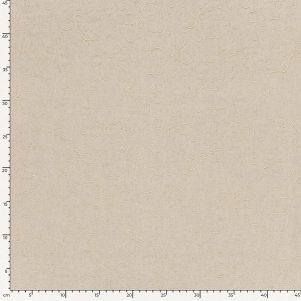 Fast Bambus/bomuld og polyester m/Blomsterbroderi, beige