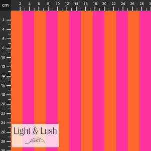 Bomuldspoplin m/brede striber “Light & Lush” Bomuldspoplin m/brede striber “Light & Lush”