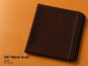 SUMA Patch Twill Mørk Brun 347 – Stof til Patches 50 × 55 cm SUMA Patch Twill Mørk Brun 347 – Stof til Patches 50 × 55 cm