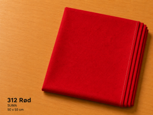 SUMA Patch Twill Rød 312 – Stof til Patches 50 × 55 cm SUMA Patch Twill Rød 312 – Stof til Patches 50 × 55 cm