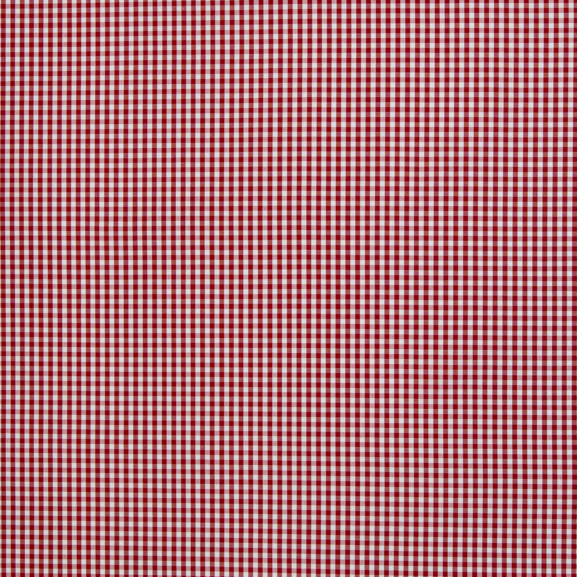 Fast Bomuld M/3x3 mm. små tern, Rød/hvid, Checks Fast Bomuld M/3x3 mm. små tern, Rød/hvid, Checks