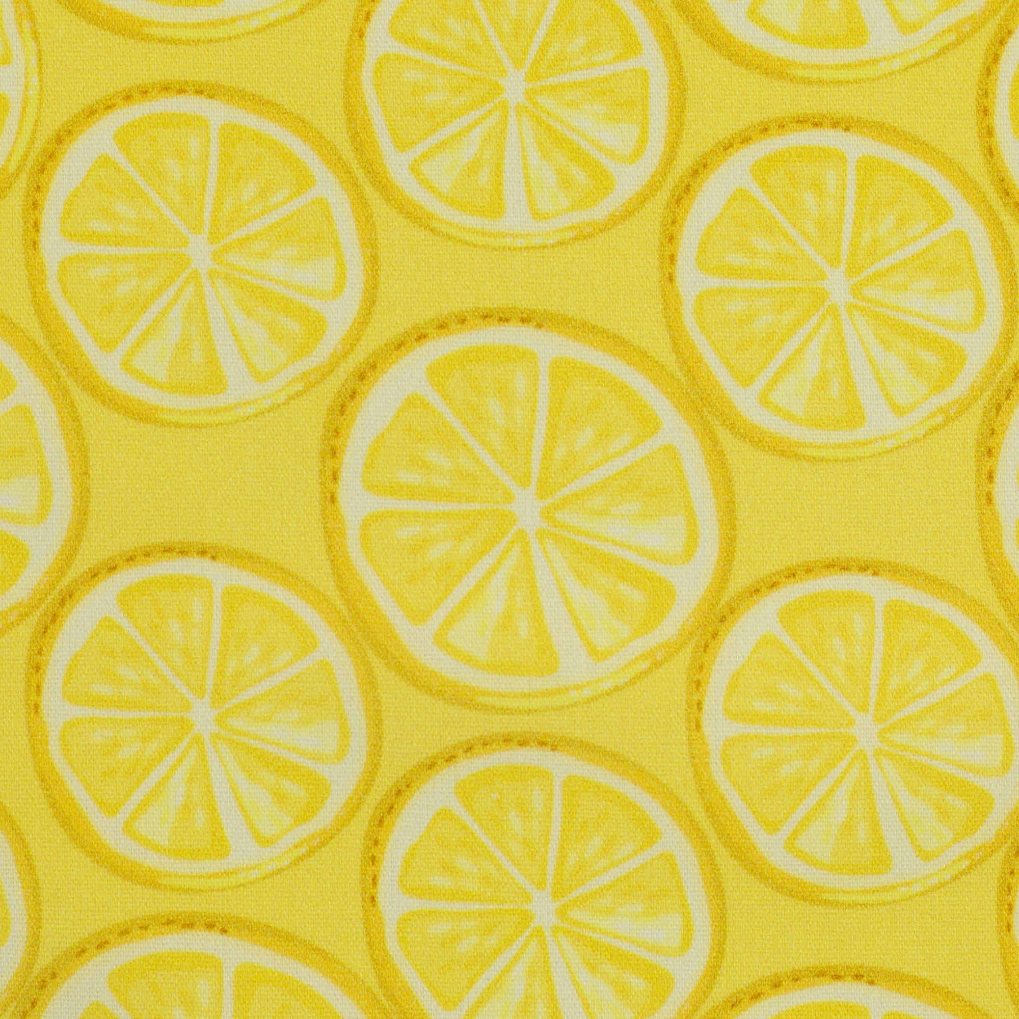 Fast Bomuld M/Citroner, Fruits Fast Bomuld M/Citroner, Fruits