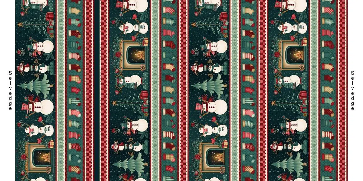 "Gifts of Gratitude, Border Stripe" by Leanne Anderson & Kaytlyn Kuebler
