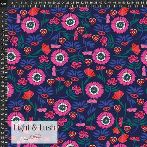 Bouclé / Woven, groftvævet, Grøn/gul, “Light & Lush” Bouclé / Woven, groftvævet, Grøn/gul, “Light & Lush”