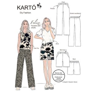 Karto, "Felize" Bukser & shorts str. 36/48 Karto, "Felize" Bukser & shorts str. 36/48