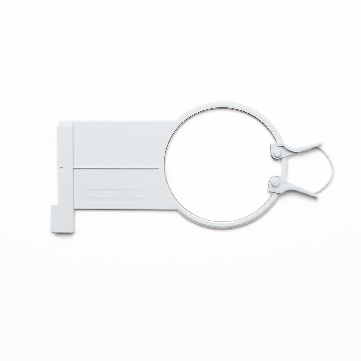 Husqvarna Viking Mini Broderiramme Spring Hoop 40×40 mm Husqvarna Viking Mini Broderiramme Spring Hoop 40×40 mm