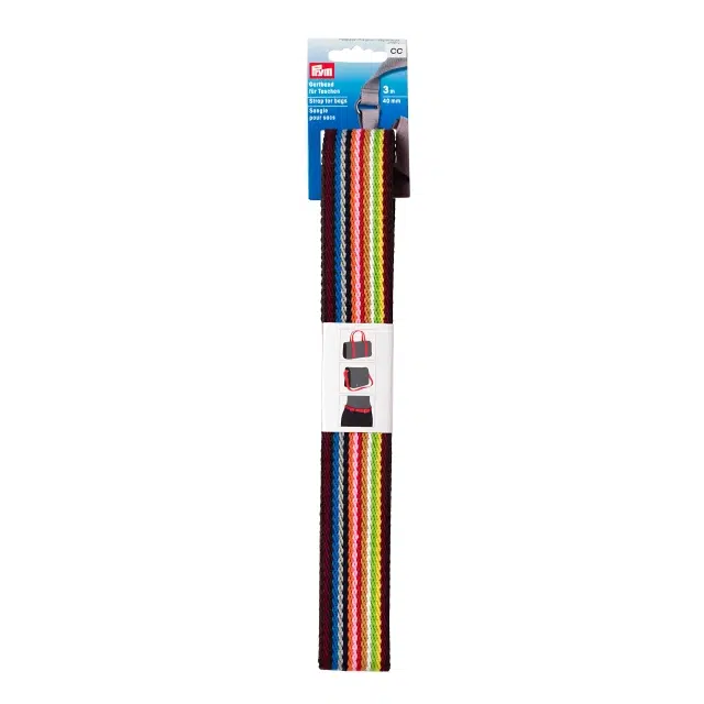 Prym Taskebånd, polyester, Multifarvet (40mmx3m)